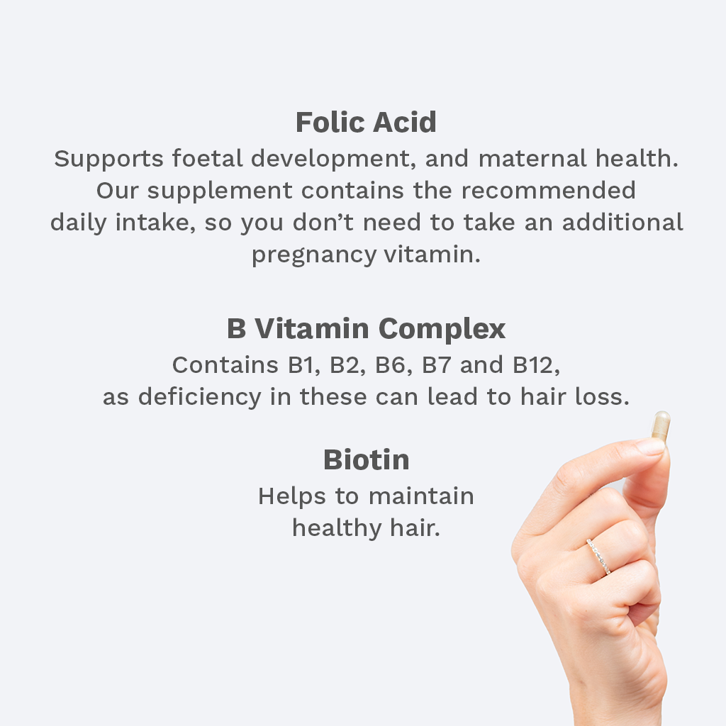 Pregnancy Hair Vitamins