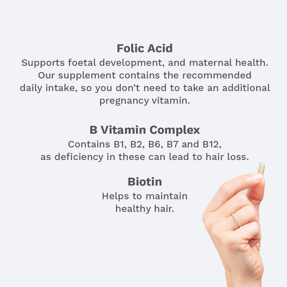 Pregnancy Hair Vitamins